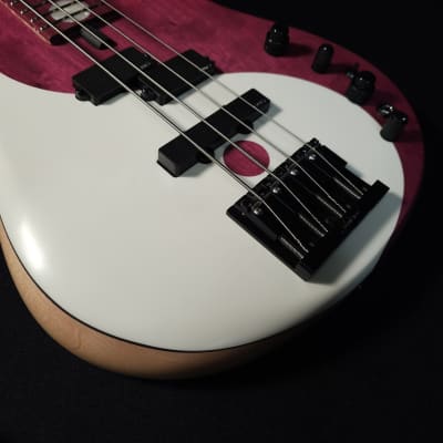 Fodera Yin Yang Standard Purpleheart 4 String Bass With Updated Case image 14
