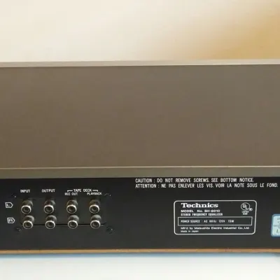 Technics SH-8010 Stereo Frequency Equalizer 1979-82 image 7