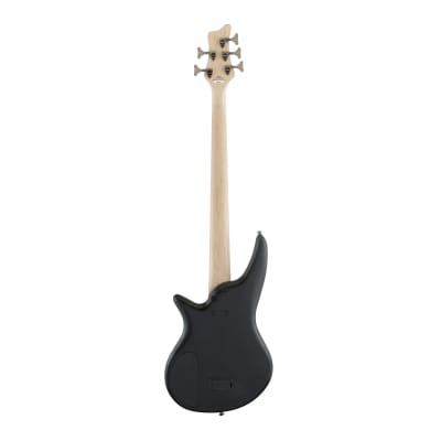 Jackson JS Series Spectra Bass JS3V 5-String, Laurel Fingerboard, Maple Neck, and Active Three-Band EQ Electric Guitar (Right-Handed, Satin Black) image 2