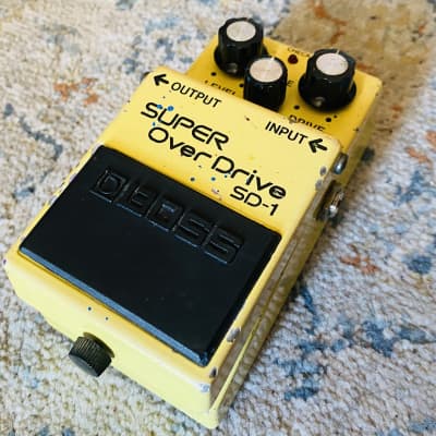 Boss SD-1 Super Overdrive 1981 - 1988 Made In Japan