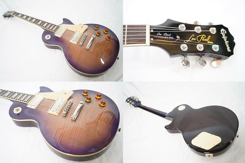 Epiphone Les Paul Plus Top パープル Used 2012 Epiphone Les Paul Standard PRO Plus Top Purple