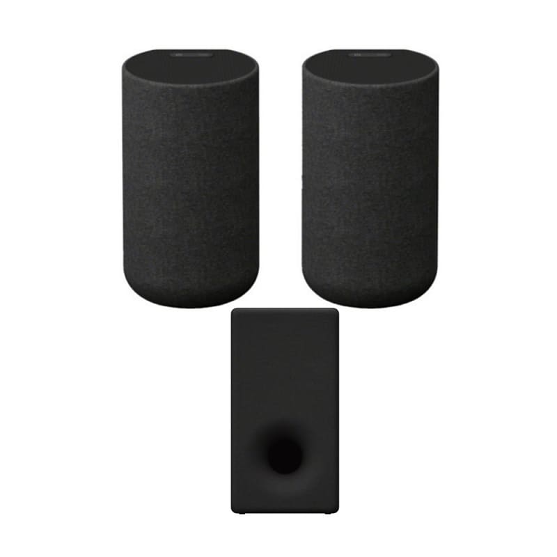 Sony SA-RS5 Wireless Rear Speakers with Built-in Battery and Sony ...