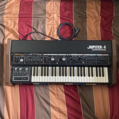 Roland Jupiter 4 49-Key Synthesizer 1978 - 1982 - Black