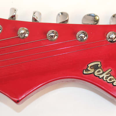 Sekova 2 P/U Electric Guitar • 1967 • Red • Excellent image 7
