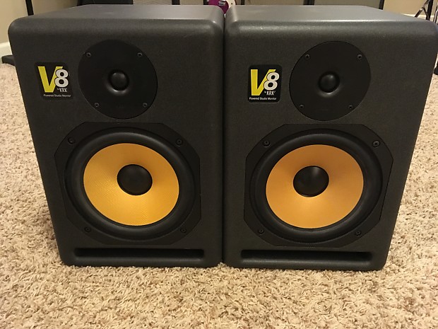 KRK V8 Series 1 Studio Monitors Pair