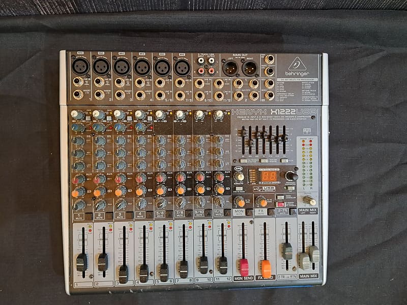 Behringer Xenyx X1222 Mixer (Clearwater, FL) Reverb