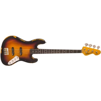 Vintage VJ74MR Icon Bass, Sunburst for sale