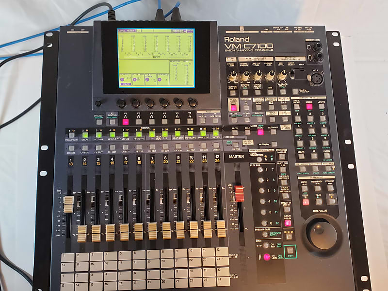 Roland Mixing Console & VM c7100 Mixing Processor VM-7100