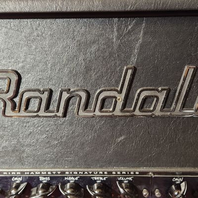 Randall RM100KH Kirk Hammett Signature MTS Series 3-Channel 100-Watt Modular Tube Guitar Amp Head image 2