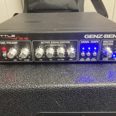 Genz Benz Shuttle 9.0 with Genz Benz Bag 900-Watt Bass Amp Head image 10
