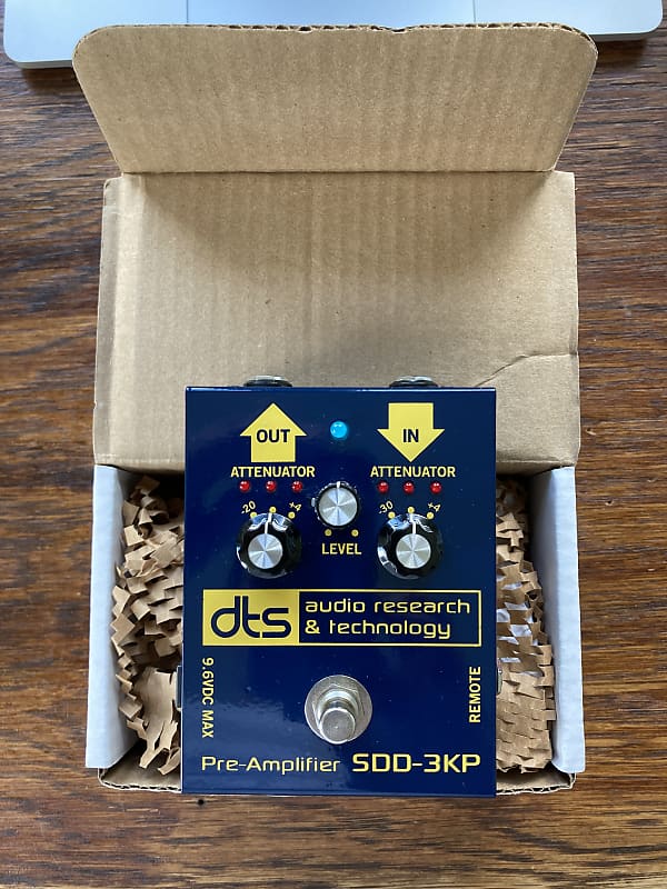 DTS SDD-3KP Preamplifier Pedal (Like U2 Edge Korg SDD-3000)