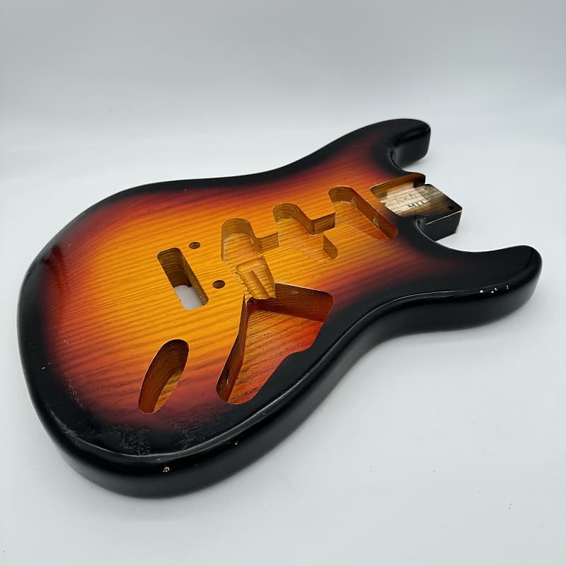 MJT USA Stratocaster Relic Swamp Ash Body Nitro MJT4250 | Reverb