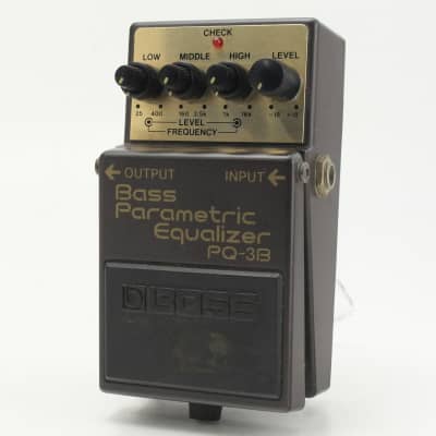 Boss PQ-3B Bass Parametric Equalizer | Reverb