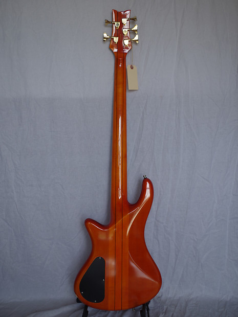 ベース Schecter Diamond Series Stiletto Elite5 Schecter Stiletto Elite 5 - See-Thru Black | Sweetwater