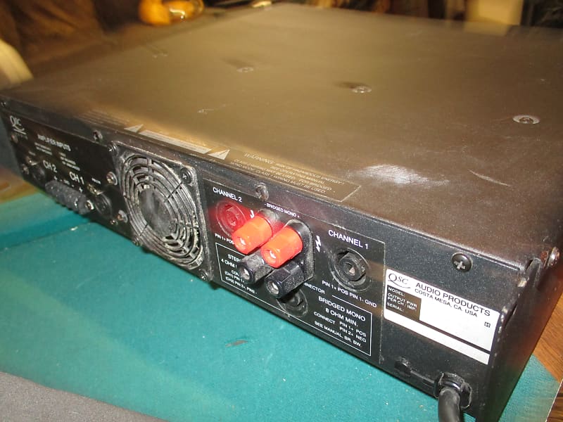 QSC EX-1600 600 Watt Stereo Power Amp | Reverb