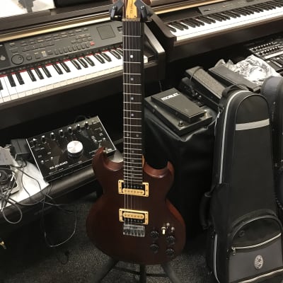 Aria Pro II CS-250 cardinal series electric solid body guitar made in Japan 1981 in excellent condition with road runner hard case. for sale