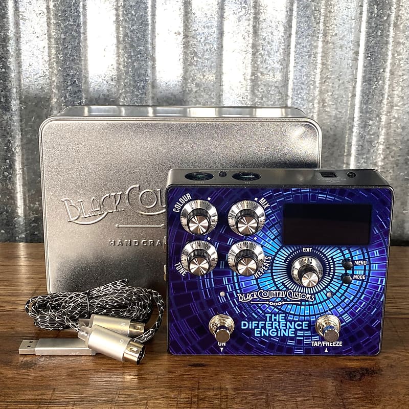 Laney The Difference Engine Tri Mode Delay Guitar Effect Pedal BCC-TDE Used image 1