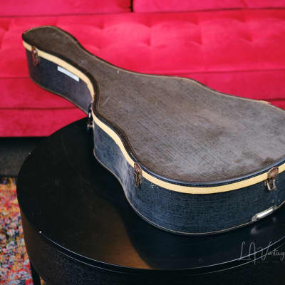1950s Silvertone 1425 Aristocrat Archtop Electric Guitar - Comes with Original Chipboard Case! image 19