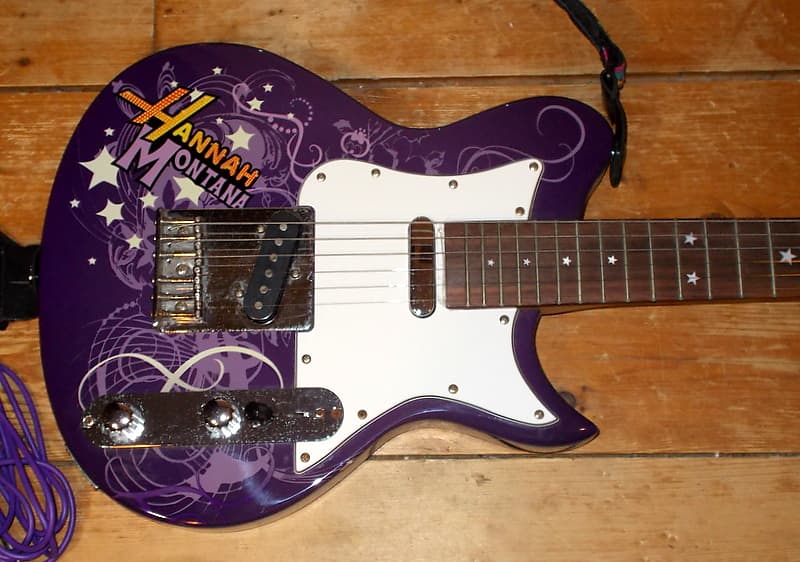 Washburn Disney Hannah Montana Electric Guitar Kit *Purple* image 1