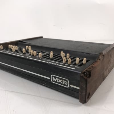 MXR 114 Stereo Graphic 10 Band 2 Channel Equalizer EQ | Reverb