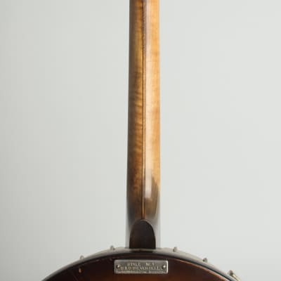 Bacon & Day  Silver Bell #1 Tenor Banjo (1929), ser. #27803, black tolex hard shell case. image 9