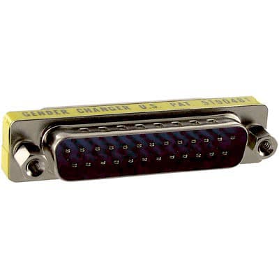 Emerson 309535 D-Sub Gender Changer - 25 Pin Male to Male for sale