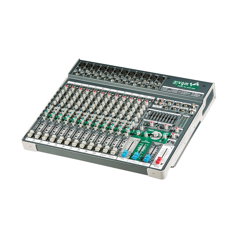 Yorkville VGM14 14 Channel Compact Desk Mixer Reverb