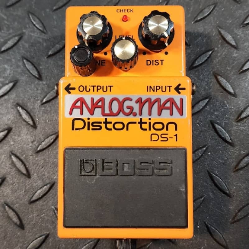 Boss DS-1 Distortion Modded Analogman Pro/Midrange Knob Mod Taiwan Mids |  Reverb