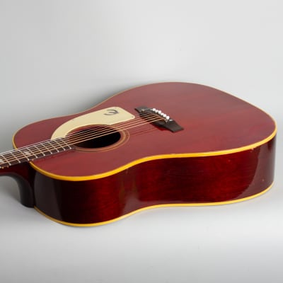 Epiphone  FT-79NT Texan Flat Top Acoustic Guitar (1970), ser. #901387, original grey chipboard case. image 7