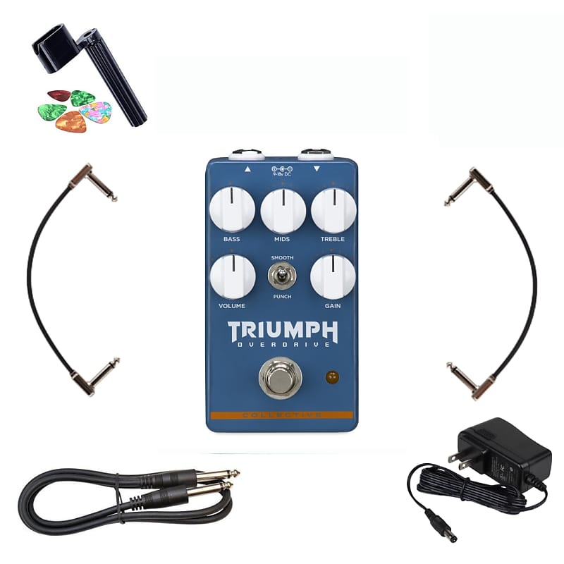 New Wampler Triumph OverDrive | Guitar Effects Pedal | Bundle | Reverb