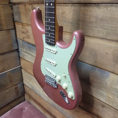 Fender Limited Edition Custom Shop 64 Journeyman Relic Stratocaster - Aged Burgandy Mist w/ Hard Case image 3