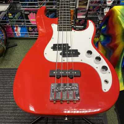 Samick Corsair CR-1 bass in red for sale
