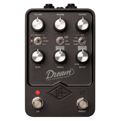 Universal Audio UAFX Dream '65 Reverb Amplifier Guitar Effect Pedal image 1