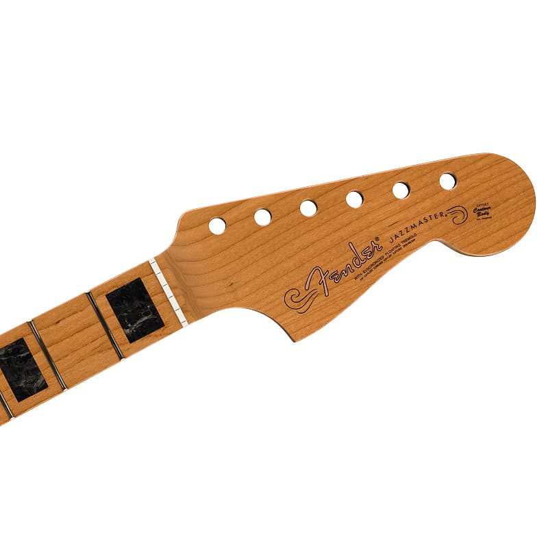 松59 Fender Roasted Maple Jazzmaster Neck Block Inlays 22 Frets