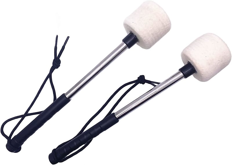 A Pair of Bass Drum Mallets Timpani Mallet Felt Mallets Reverb