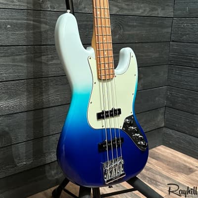 Fender Player Plus Active Jazz Bass MIM 4 String Belair Blue Electric Bass Guitar image 2