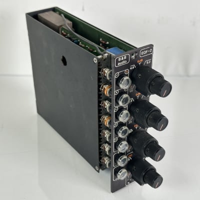 B&B Audio EQF-2 Vintage 500 Series 4-Band Parametric EQ & Filter Module