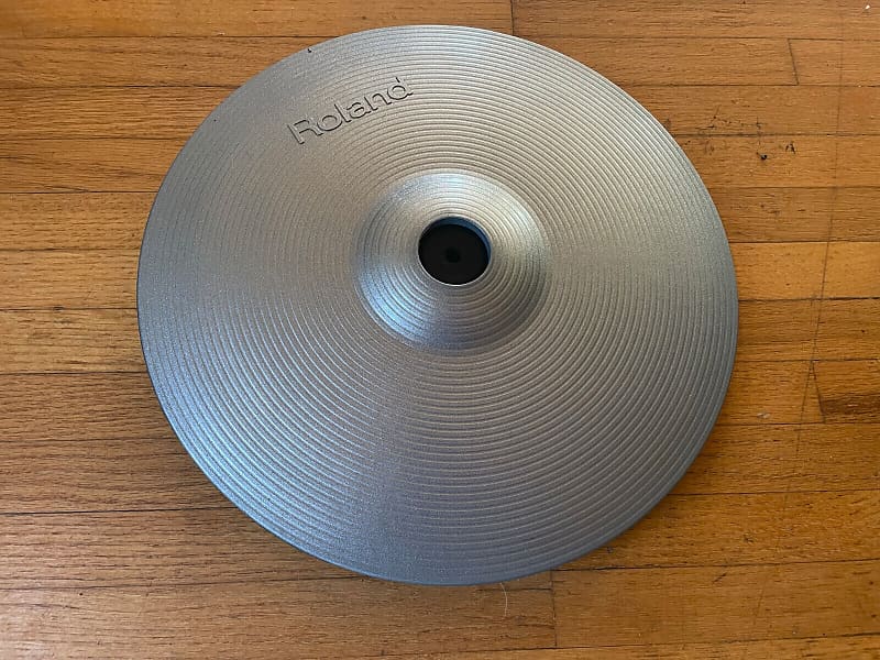 Roland CY-14C-SV DRUM CRASH Silver Cymbal Trigger CY14CSV cy-14c - EXCELLENT