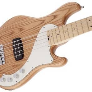 Fender American Deluxe Dimension Bass V 5-String Bass Guitar (Natural, Maple Fingerboard) (Used/Mint) image 4