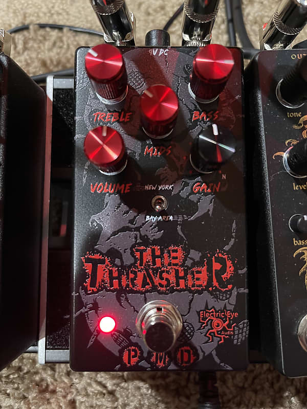 Electric Eye Audio Thrasher Black/Red Reverb