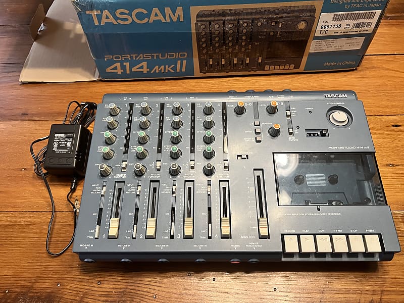 Tascam Portastudio 414 MKII 4-Track Cassette Recorder | Reverb