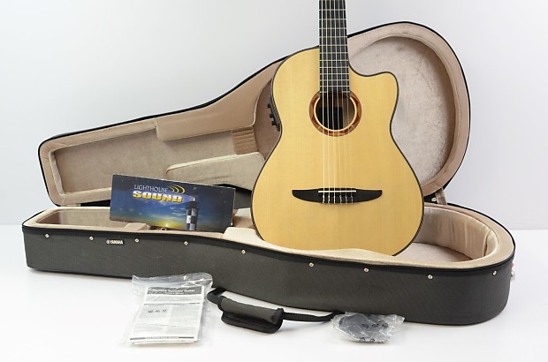 Yamaha NCX2000FM Acoustic-Electric Classical Guitar - Natural w/ Case
