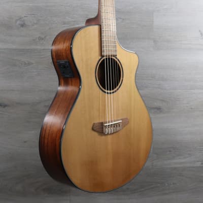 Breedlove Discovery S Concert Nylon CE Natural / African Mahogany image 3