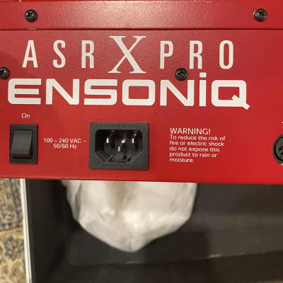 Ensoniq ASRX Pro sampler