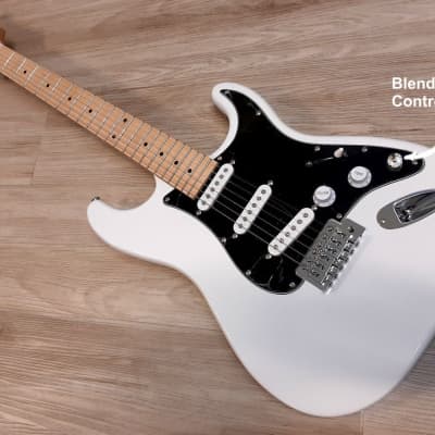 2023 Elite ® Strat Pro Style Guitar " Classic White & Black " , WOW mods & Pickups® w/ Z-Mules image 1