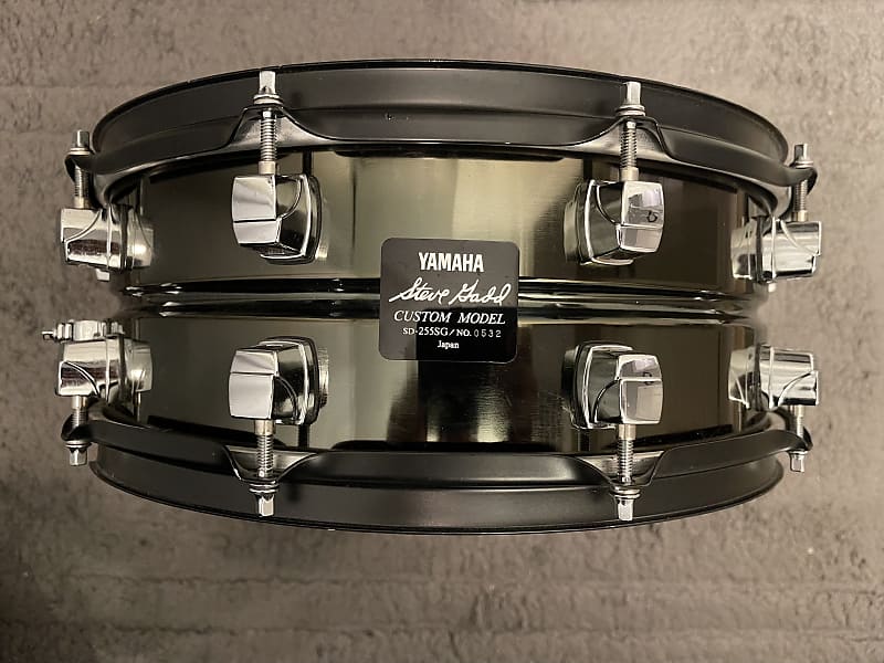 Yamaha Steve Gadd SD 255SG Black Nickel over Steel