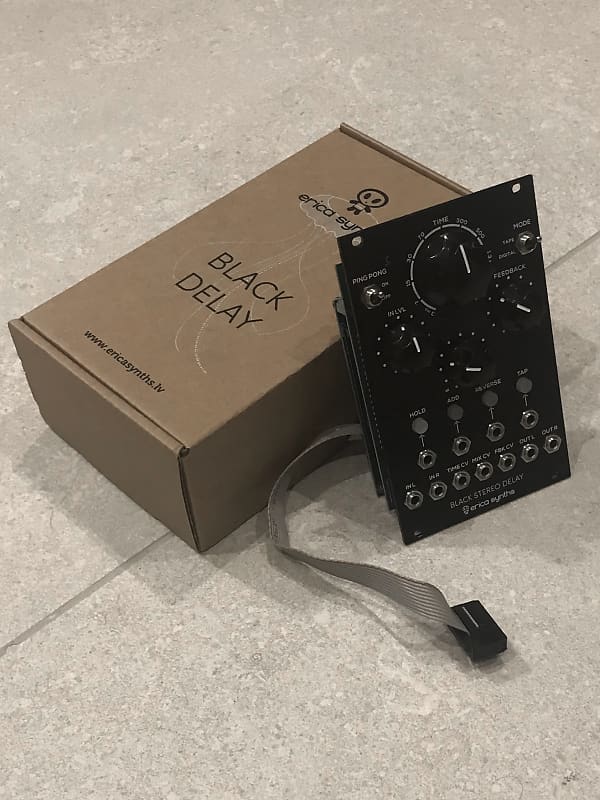 Erica Synths Black Stereo Delay