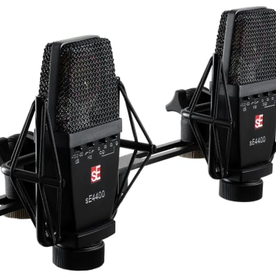 sE Electronics sE4400a | Large Diaphragm Multipattern Condenser Microphone, Matched Pair. New with Full Warranty! image 1