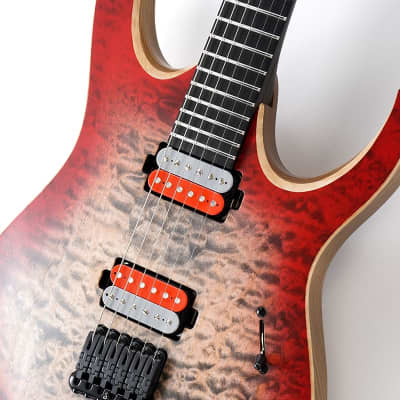 MAYONES Duvell QATSI 2.0 6 Ruby Burst John Browne Signature