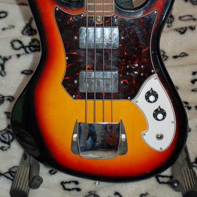 Kawai/Mayfair Electric Jazz Bass Copy with Case image 4